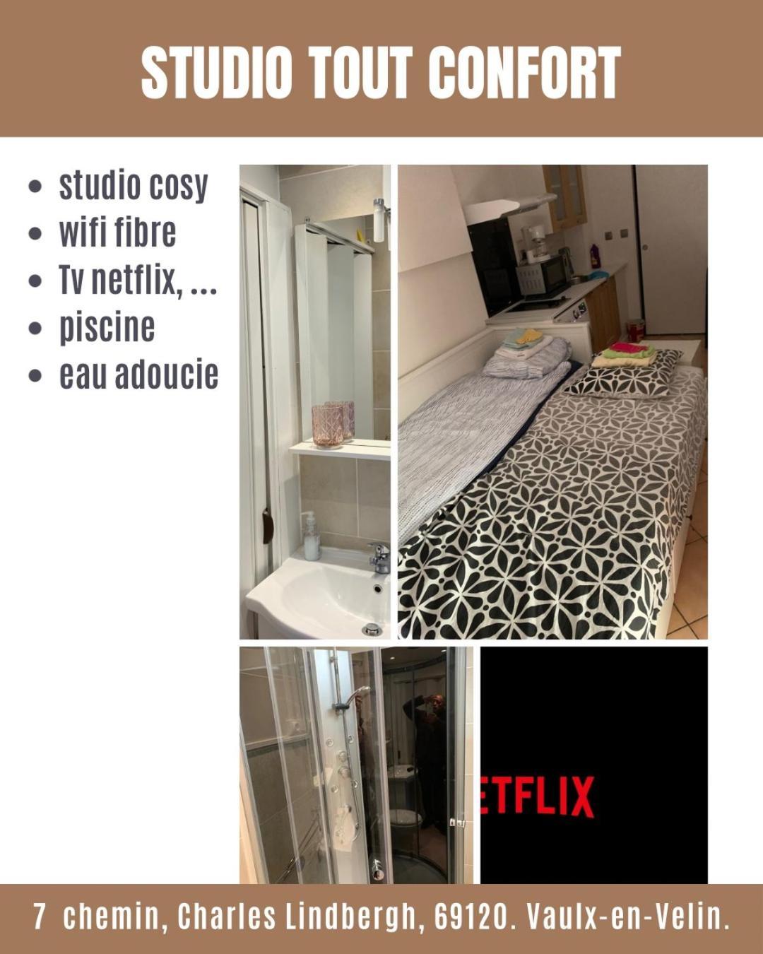 Joli Studio Tout Confort Avec Toutes Commodites Во-ан-Велен Экстерьер фото